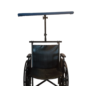 Wheel Chair Roof with STEEL Frame and Blue Roof